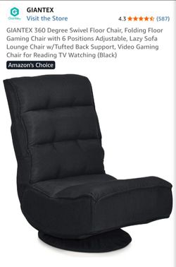 Giantex 360° swivel floor chair