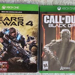 Gears Of War 4 & Call Of Duty Black Ops 3