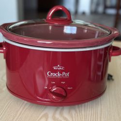 Crock-Pot 4 Quart Manual Slow Cooker W/ Stoneware 
