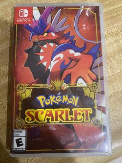 Pokémon Scarlet Nintendo Switch