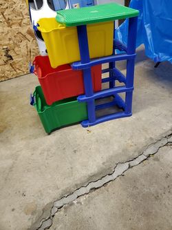 Bella 3-drawer storage multicolor