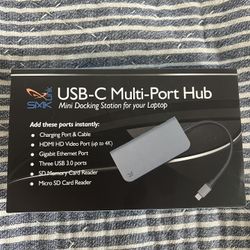 USB-C Multi-Port hub Mini Docking Station