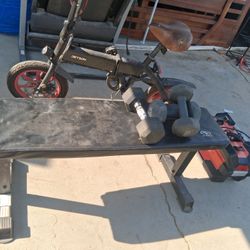 Bench And Dumbbells