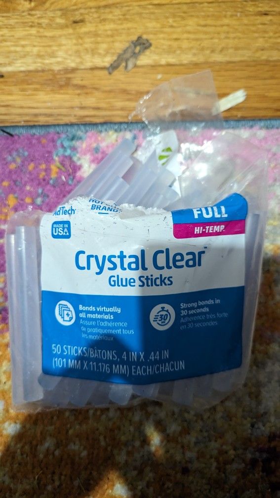 49 High Temperature Crystal Clear Glue Sticks