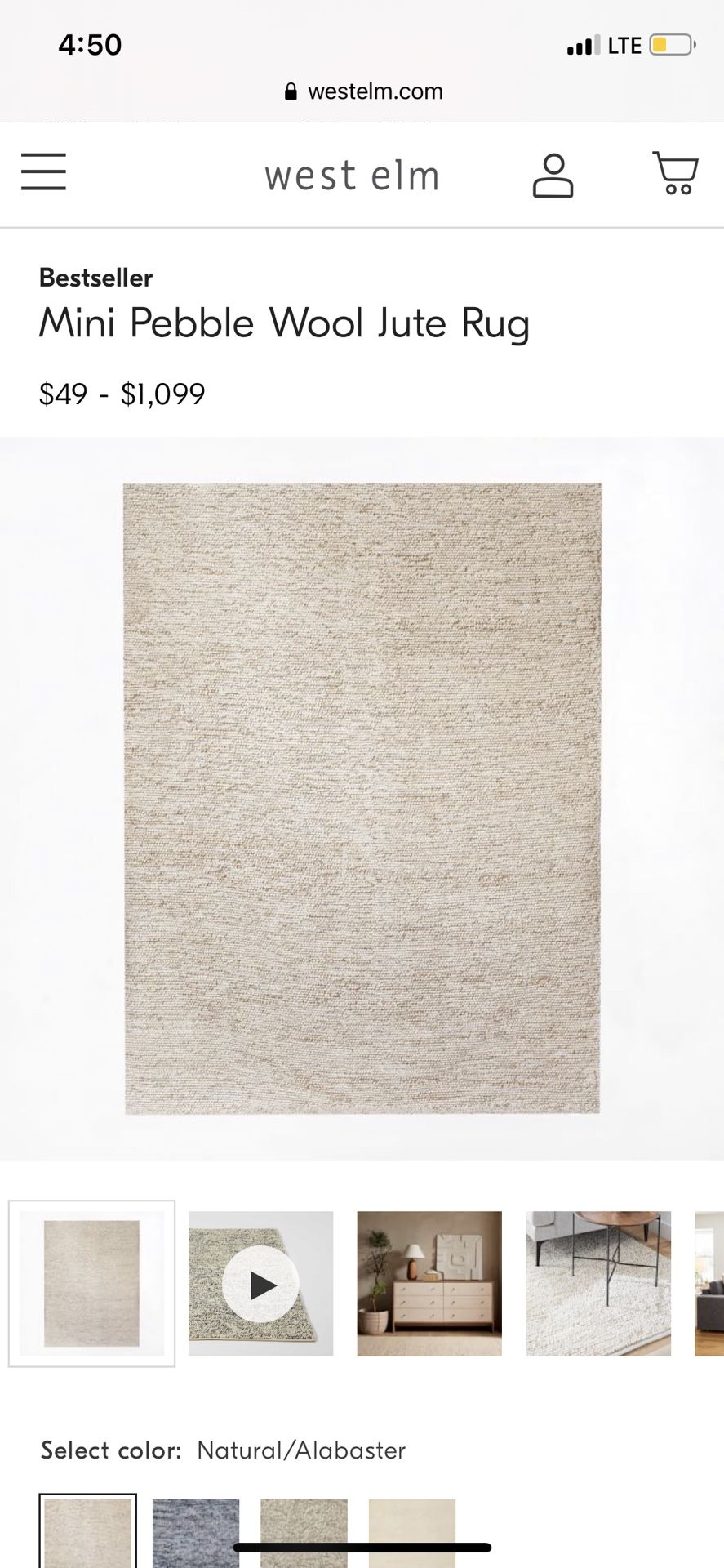 9x12 West Elm Rug for Sale in Seattle, WA OfferUp