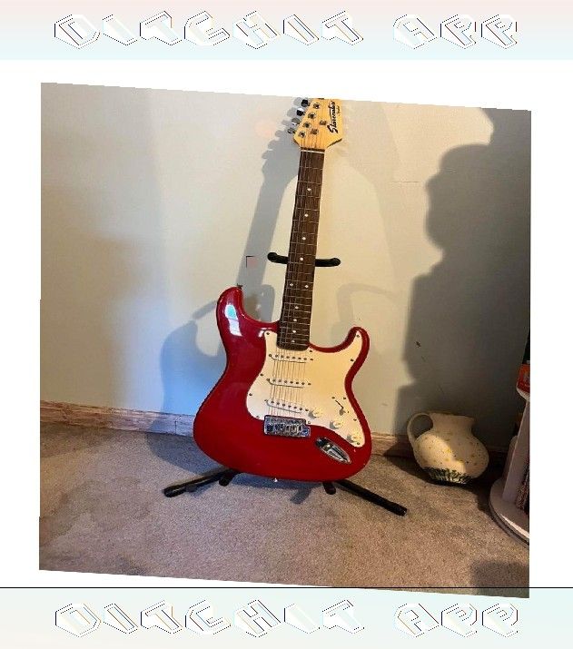 Electric Guitar Jam Out with Top Tier Sound Excellence cause nearly