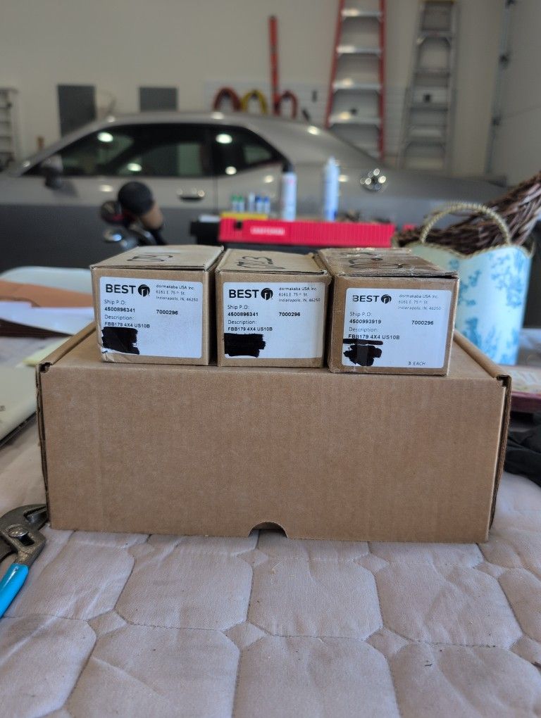 Best Brand Ball Bearing Door Hinges, Qty 6