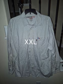 CINCH FRC PLAID BUTTON UP SHIRT