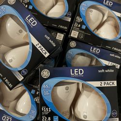 LED LIGHT Bulbs Pack Of 2 Soft White $5 Each Pack 