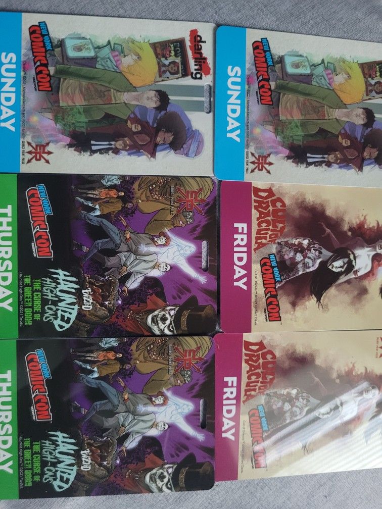 NYCC2021 Tickets/badges