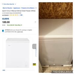 Hotpoint- Chest Freezer 