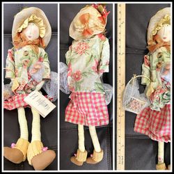 CARMEN MANAGO CLOTH DOLL EMMA GARDNER COLLECTIBLE DOLL