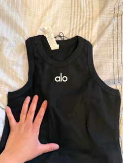 Alo black tanktop