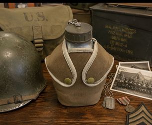Vintage French Military Canteen
