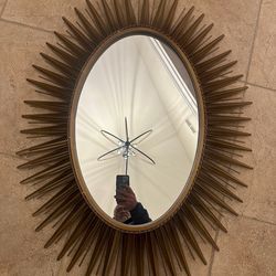 Oval mirror