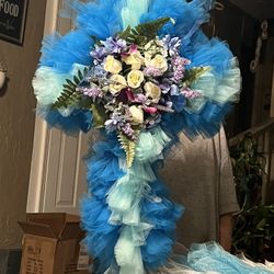 Beautiful Handmade Large Cross Hanging Decoration