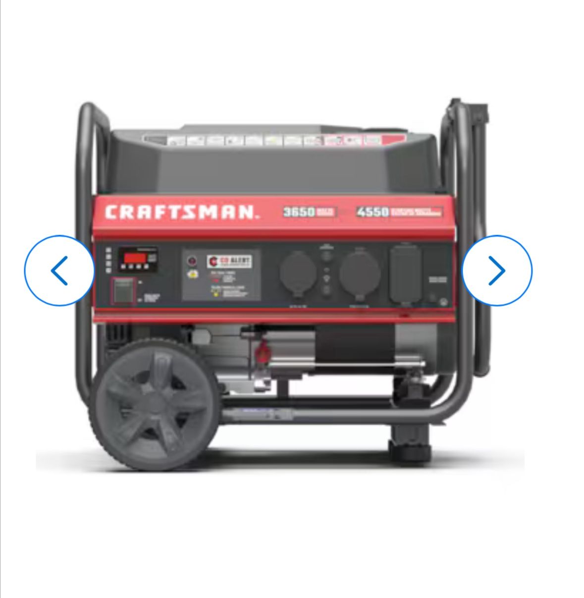 CRAFTSMAN 4500/3650-Watt Portable Generator | Recoil Start | NEW | 1 Available
