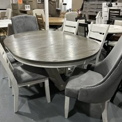 New 7pc Dining Table 