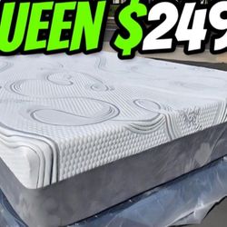 Queen Organic Hybrid Cool Memoryfoam Mattress!