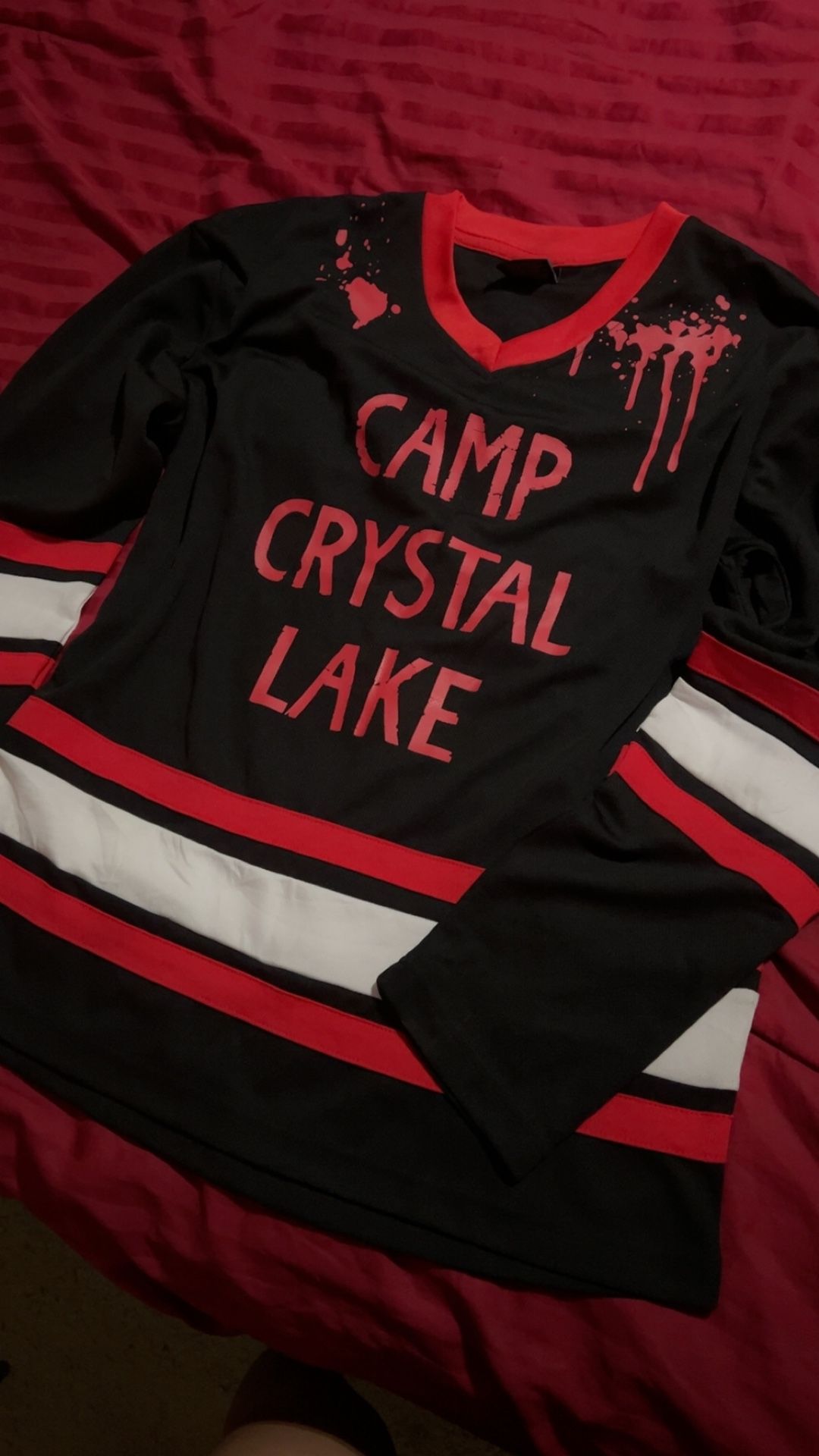 Camp Crystal Lake Hockey Jersey Friday the 13th
