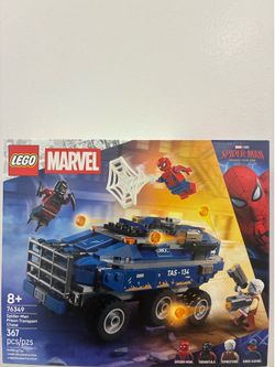 Marvel Spider-Man Prison Transport Chase LEGO set NEW!
