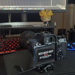 Sony A7siii (cash Or trade for Fx3) Blue Camera Skin Easy Peel