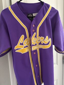 Youth Large Los Angeles Lakers Vintage Throwback Jersey 