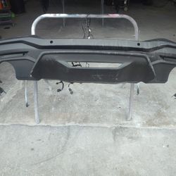 2024 Ford Dual Exhaust Valance Textured Black Rear Mustang EcoBoost/ GT Base 