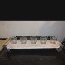 TEALIGHT GLASS CANDLE HOLDER HOME DECOR 
