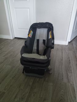 Car seat with base