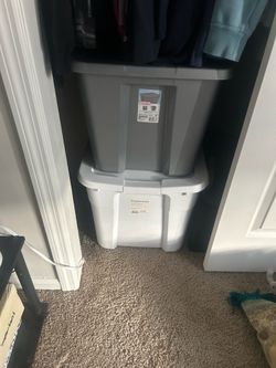 Storage containers 5 pieces