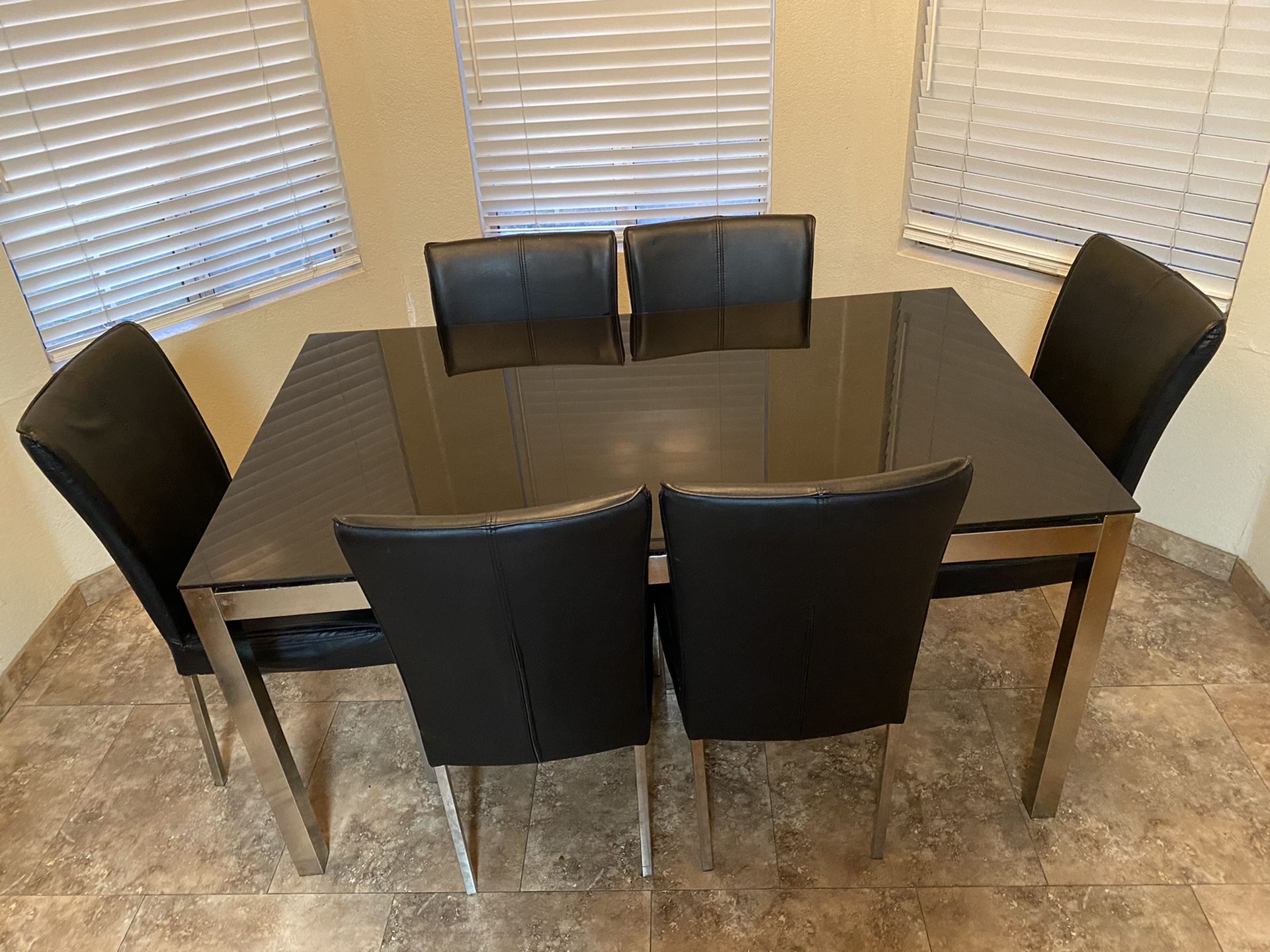 7 piece dinning room table set