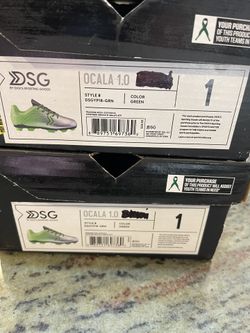 Soccer ⚽️ Cleats And Shin Guards