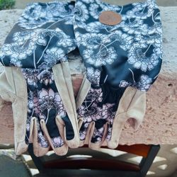 Floral Gardening Gloves