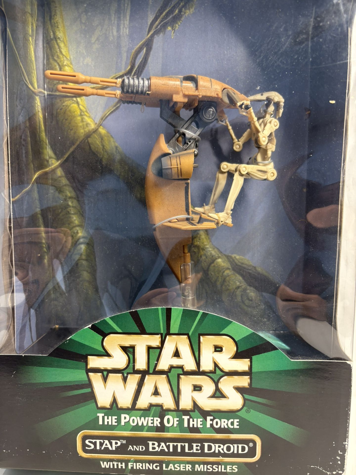 Star Wars PotF Episode 1 Preview Figure STAP And Battle Droid