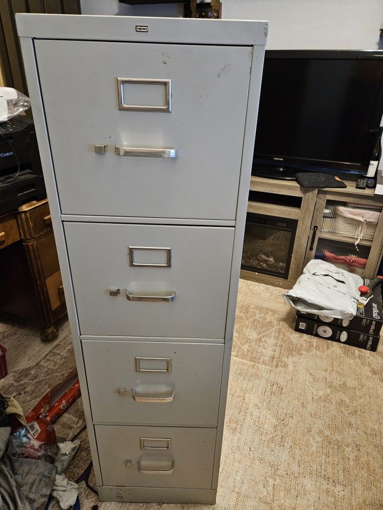 4 DRAWER HON FILING CABINET $20