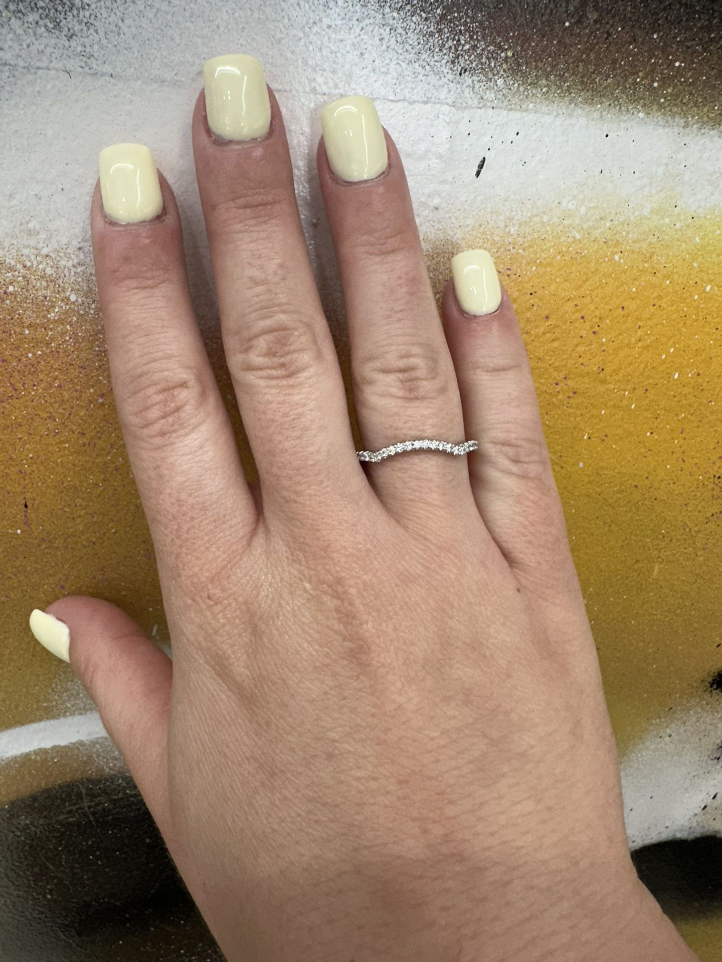 14k NATURAL DIAMOND RING