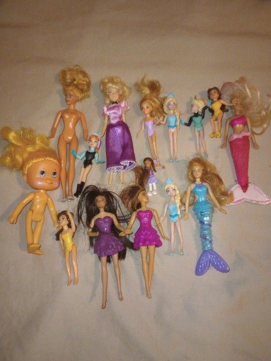 Little Bitty Dolls Bundle Buy • 1- inch - 7-inch Dolls