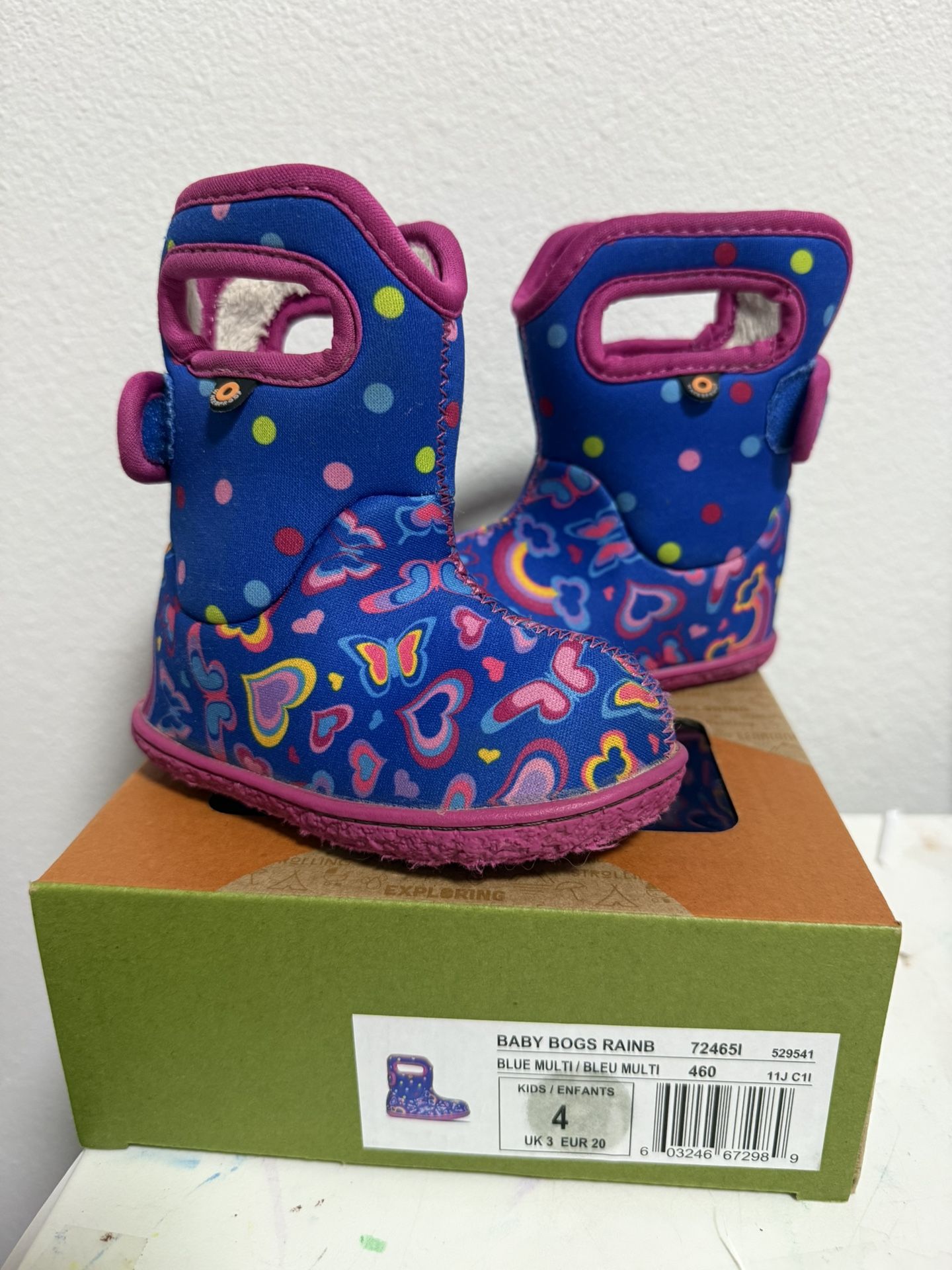 Baby Bogs Boots Size 4