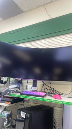 LG computer monitor curved