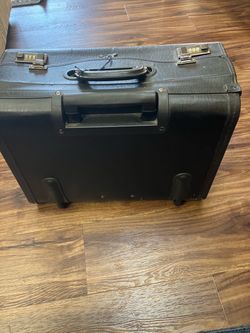 Leather Rolling Briefcase