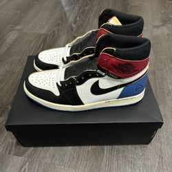 NIKE FRAGMENT x UNION LA AIR JORDAN 1 RED SPORT ROYAL