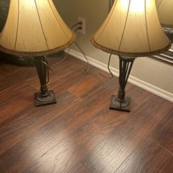 Pair Of Desk Lamps