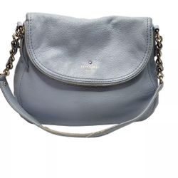 Baby Blue Leather Kate Spade