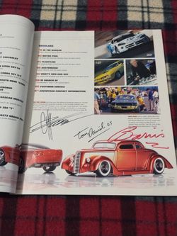 Chip Foose Tom Daniel and George Barris Signatures