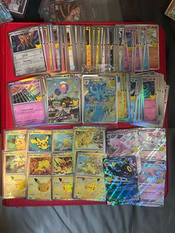 30th anniversary Pokémon Lot with Holos and EX Cards Illustration Rares