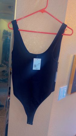 Black Sleeveless Bodysuit Size Large