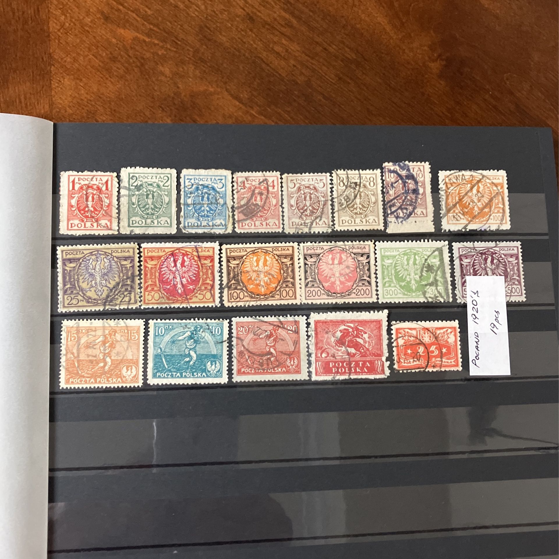 Poland Postage Stamps From 1920’s,Polish Stamps,Old Stamps
