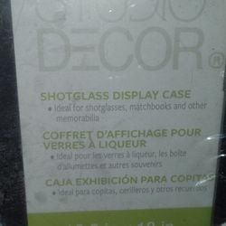 Shot Glass Collection Display. New 
