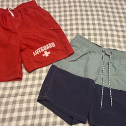 Mens Size Medium Swimming Shorts / Trunks 